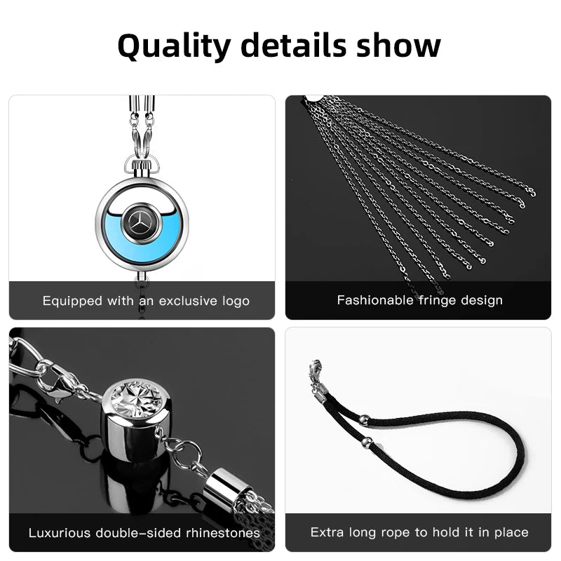 Mercedes-Benz & AMG Metal Car Perfume Pendant Air Freshener