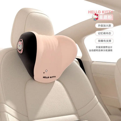 Sanrio Hello Kitty Kuromi & My Melody Car Headrest & Lumbar Pillow