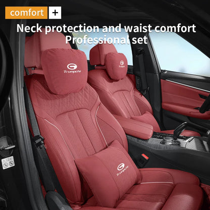 Trumpchi Headrest Lumbar Cushion Set for GA3 GA4 GA6 GA8 GS3 GS4