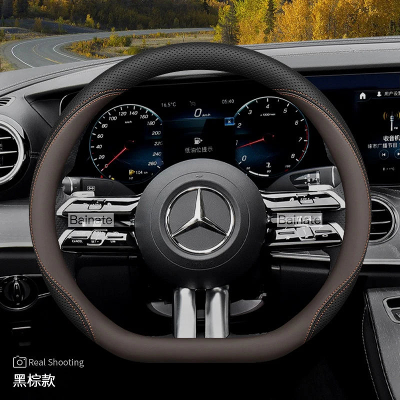 Mercedes-Benz Leather Steering Wheel Cover