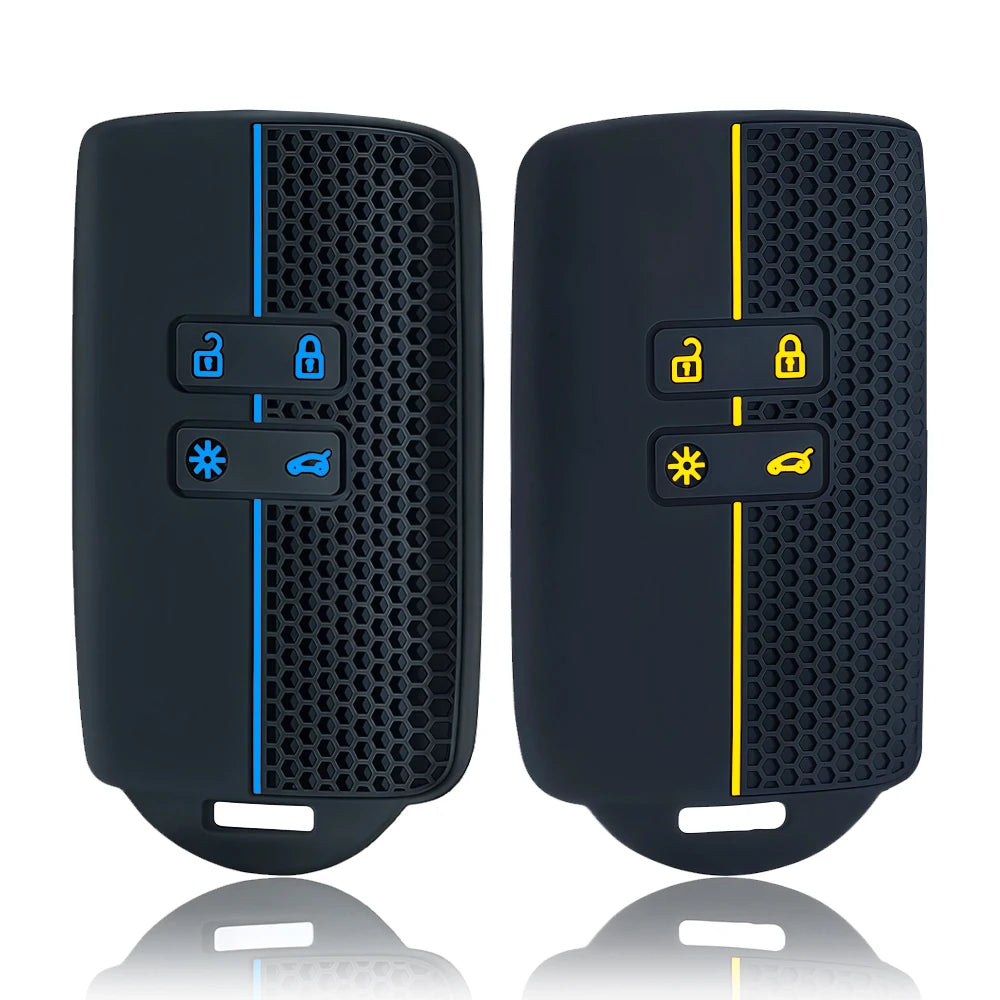 Renault & Dacia Key Cover with Colour Line — Clio, Captur, Logan