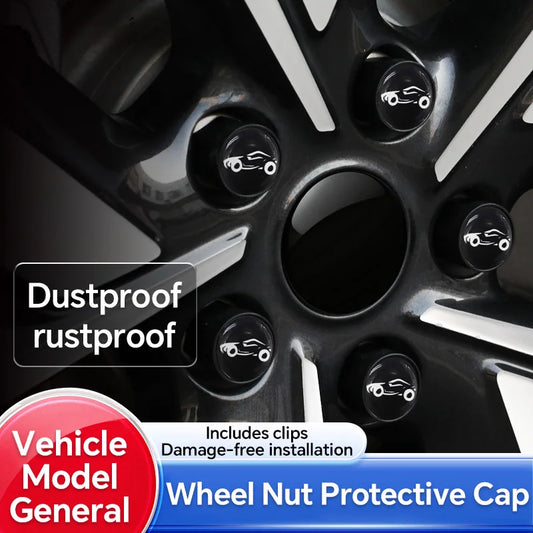GAC AION Wheel Lug Nut Caps 20pcs Set Chrome Protection