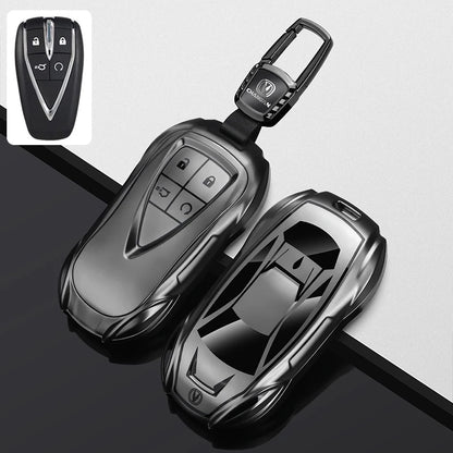 Changan Smart Key TPU Protective Case – UNI, CS & Oshan Series - Style a Gun Gray