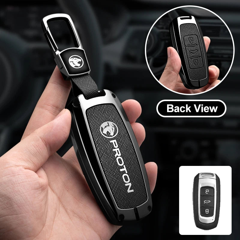 Proton Zinc Alloy Key Case - Style B black 02