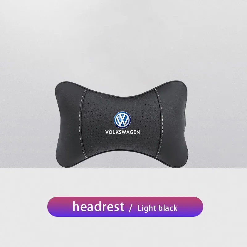 Volkswagen Leather Headrest Pillow