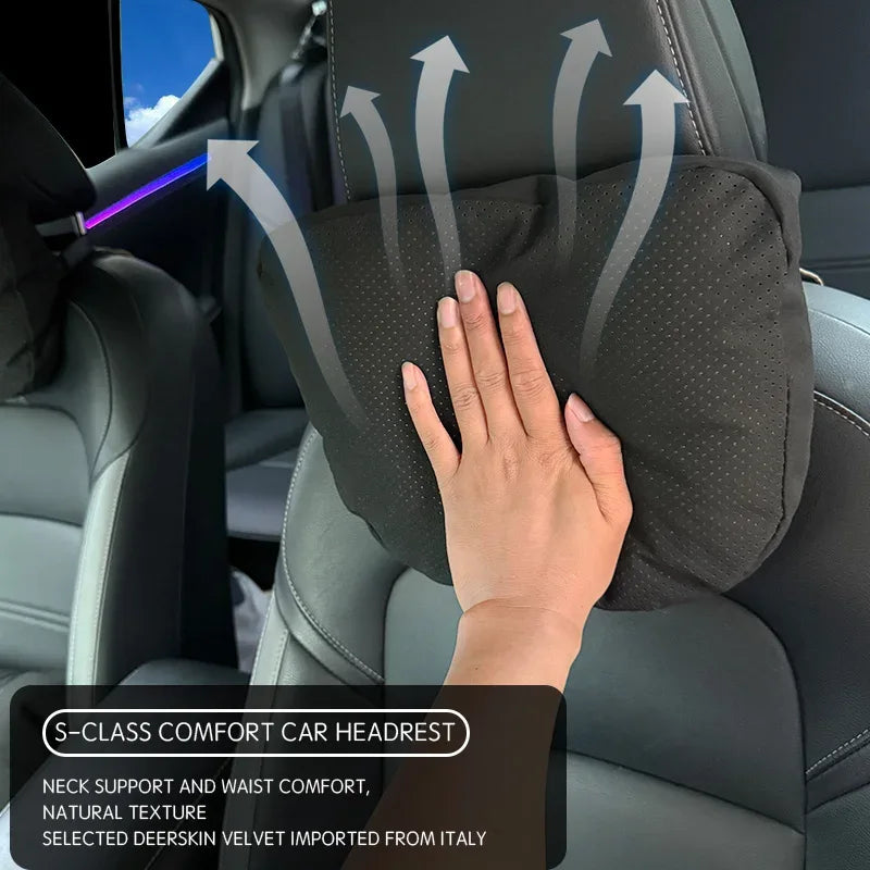 CHANGAN Neck Pillow & Lumbar Support - GREY Neck Pillow