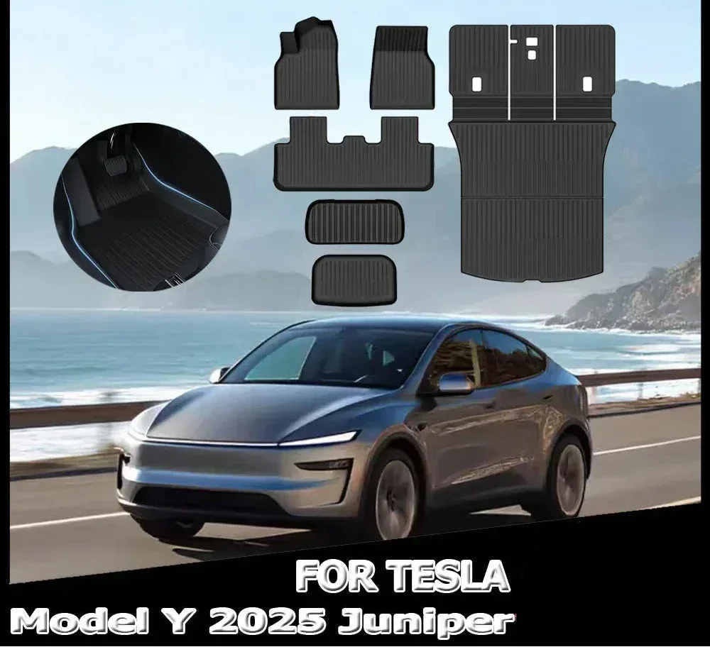 Tesla Model Y 2025 Juniper Cargo Liner TPE Mat Waterproof - Trunk Mat / Right hand drive