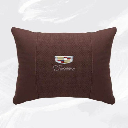 Cadillac Escalade Breathable Neck Pillow & Lumbar Support XT4 XT5 ATS CTS SRX XTS BLS GT4 - headrest 1pc white