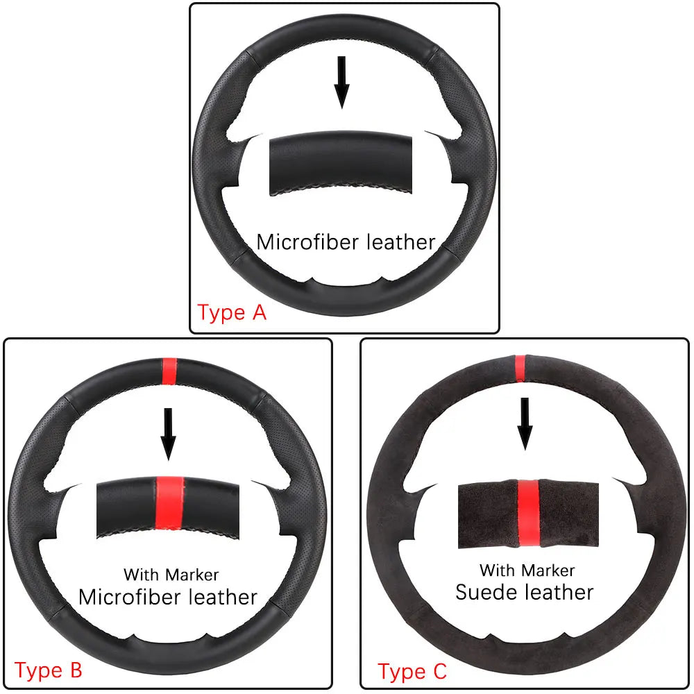 Renault and Dacia Stitch-On Steering Wheel Cover