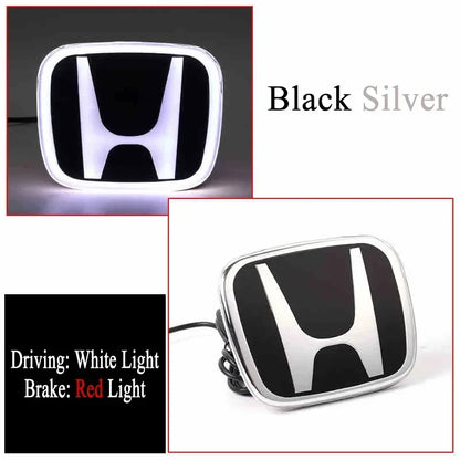 Honda LED Light Emblem Badge – Illuminated Front Rear Trunk Logo