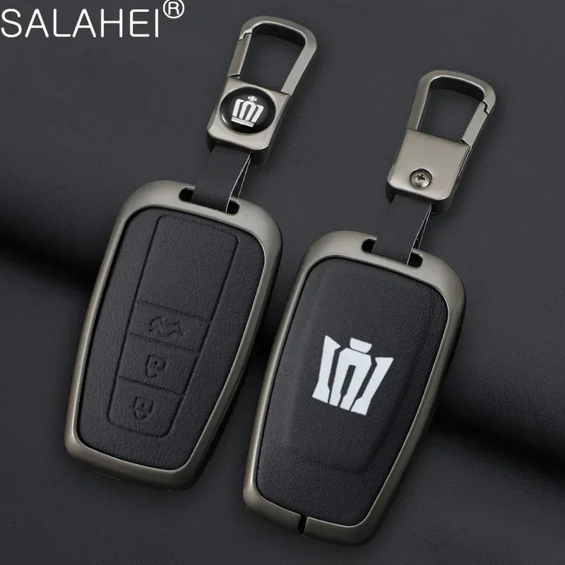 Toyota Key Cover - Zinc Alloy Case - B-red keyring