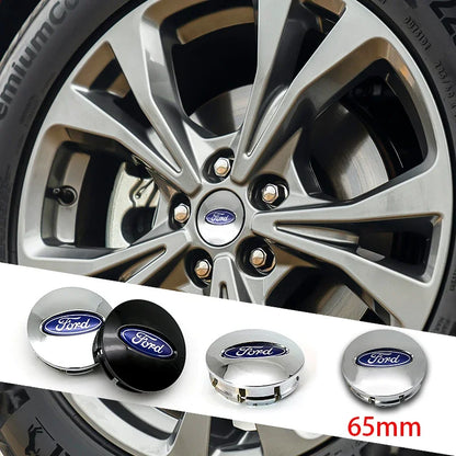 4PC 65mm Ford Wheel Center Hub Caps