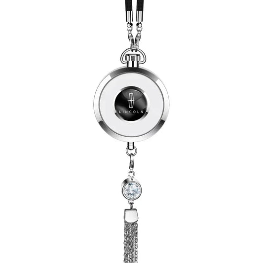 Lincoln Car Perfume Pendant Metal Lace Air Freshener