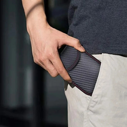 Faraday Key Fob Pouch — RFID Signal Blocking Car Key Bag