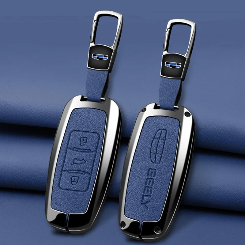 Alloy Remote Key Case for Geely Emgrand 7 EX7 GT GC9 GX3 Atlas GS