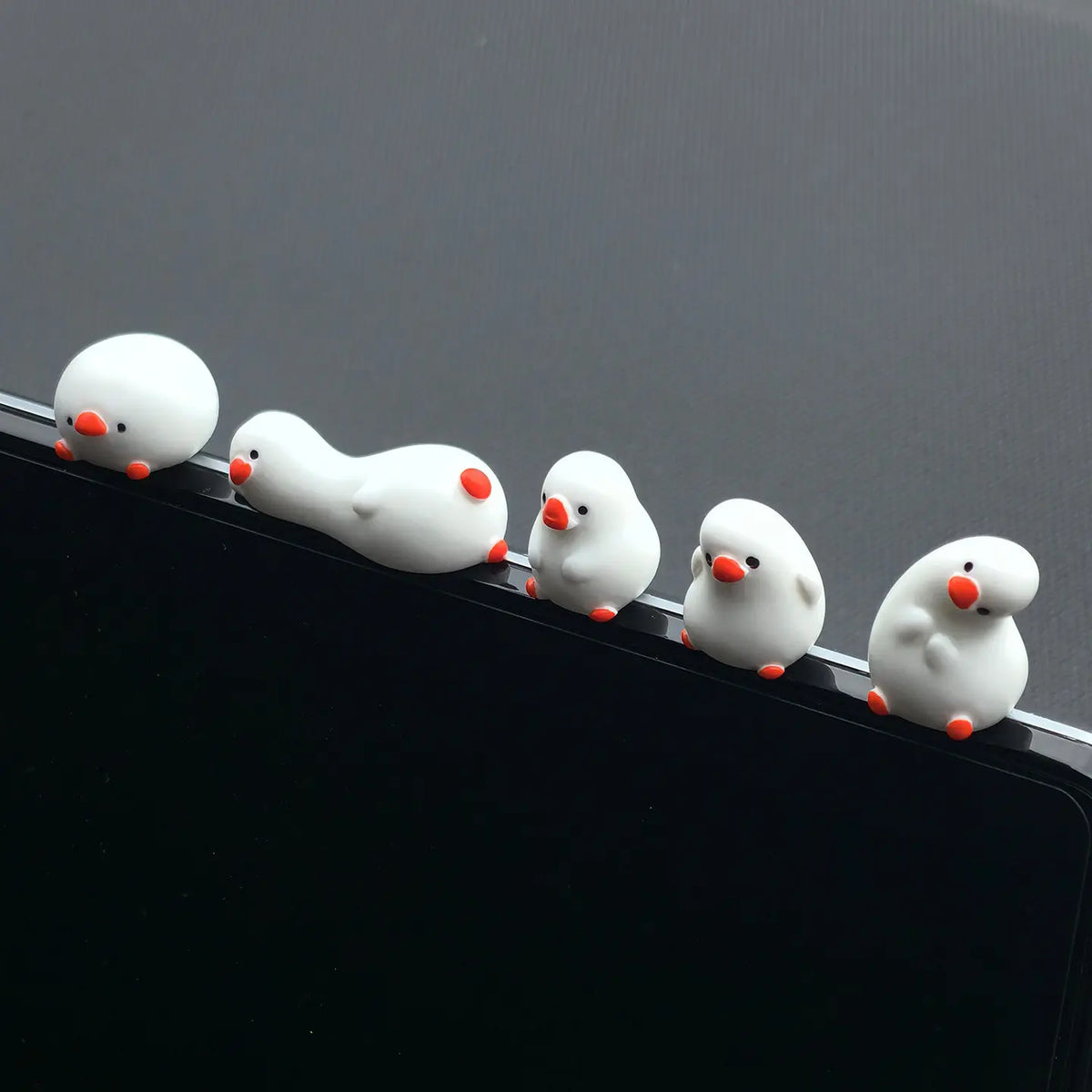 5-Piece Cute Duck Car Ornaments Set - style1