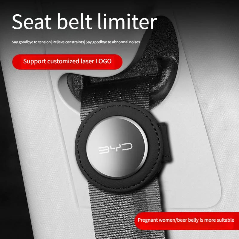 Adjustable Seat Belt Positioner for Child or Pregnancy Use