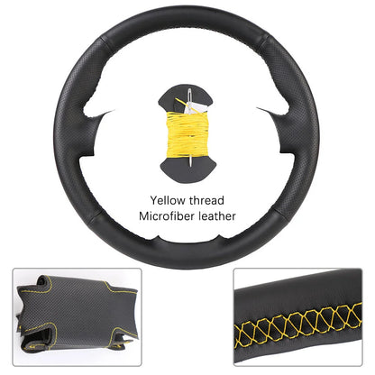 Renault and Dacia Stitch-On Steering Wheel Cover - Yellow Thread (Type A)