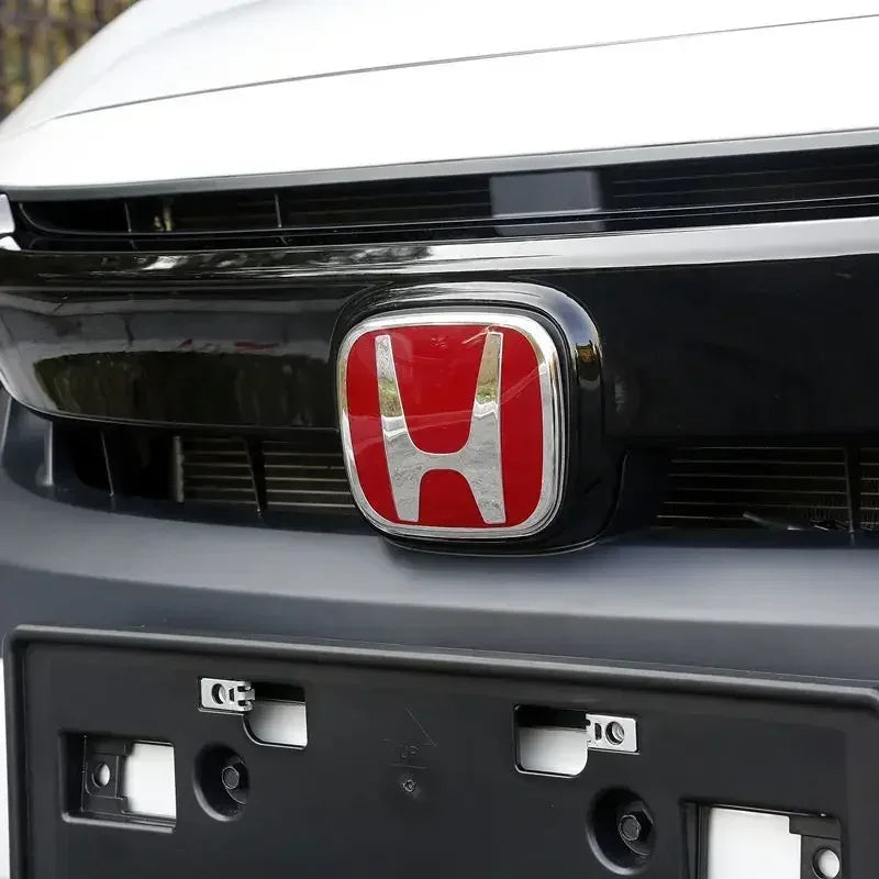Honda Logo Badge Modification Sticker for Civic, Accord & CR-V - Black Steering wheel / 8th Accord 2008-2012