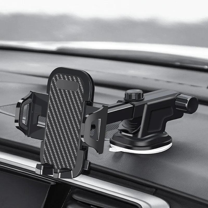 360° Mobile Phone Car Mount - Long Arm Suction Cup Air Vent Holder