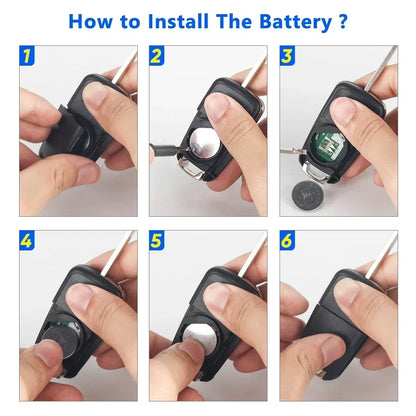 Chevrolet 3 Button Remote Key Shell — HU100 Blade