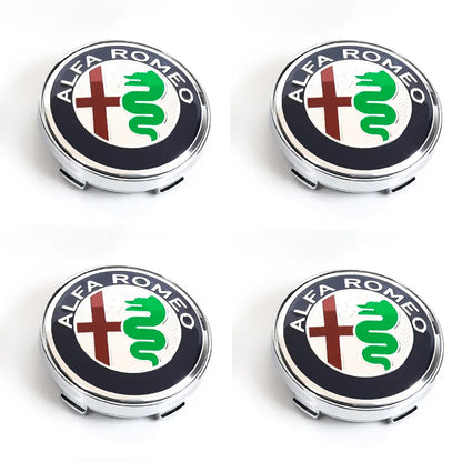 Alfa Romeo 4C 159 Spider Giulietta 56mm Car Wheel Center Hub Cap 4Pcs