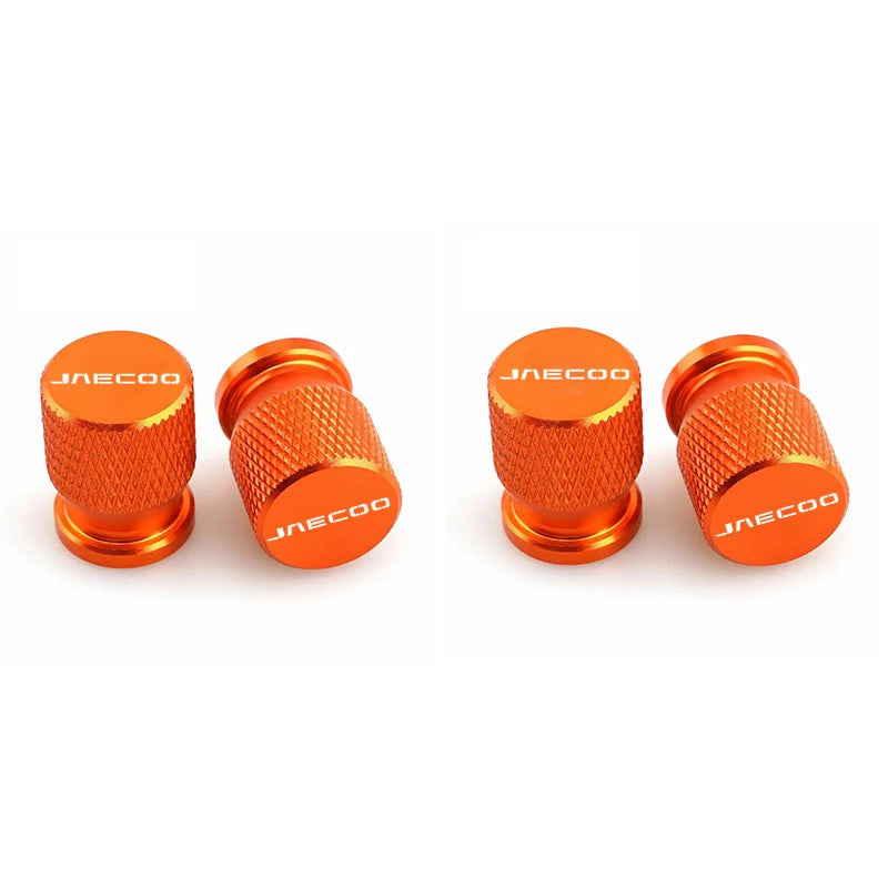 Chery, Jaecoo and Omoda Valve Caps - 4pc-orange