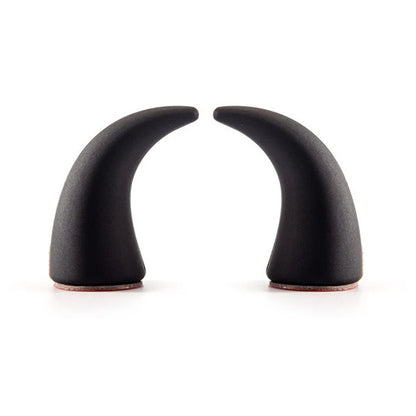3D Devil Horn Car Interior Stickers – Fun Dashboard & Steering Wheel Decor