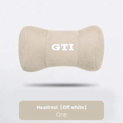 VW Suede Car Headrest Pillow