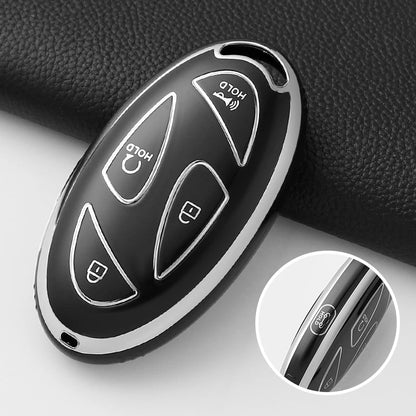 Soft TPU Key Case Cover Shell Hyundai Ionic 6 Grandeur GN7 Kona EV