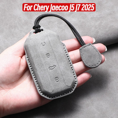 Chery Jaecoo J5 J7 2025 Leather Key Fob Cover Anti Scratch Protection