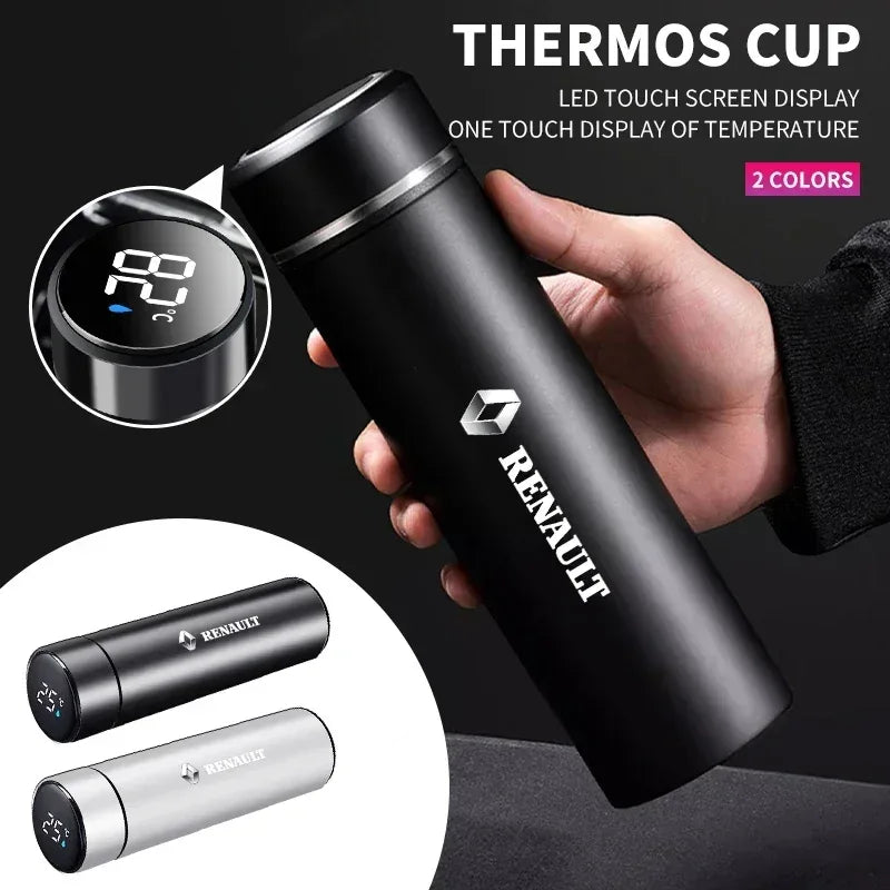 Renault Smart Thermos Bottle 500ml - Black