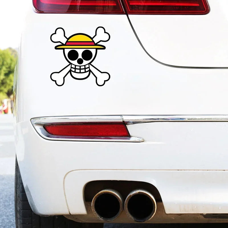 One Piece Straw Hat Vinyl Decal