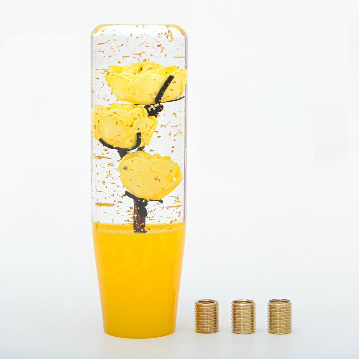 JDM Flower Acrylic Gear Shift Knob Universal 15cm Racing
