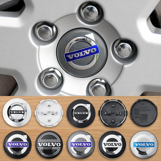 4pcs 64mm Volvo Wheel Center Caps