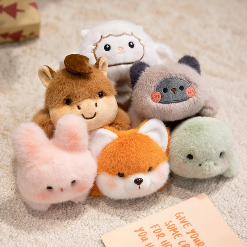 Magnetic Car Animal Plush Toys