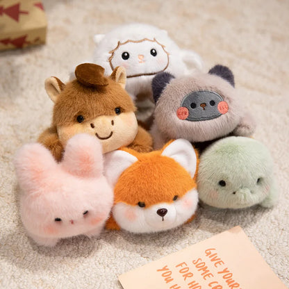 Magnetic Car Animal Plush Toys