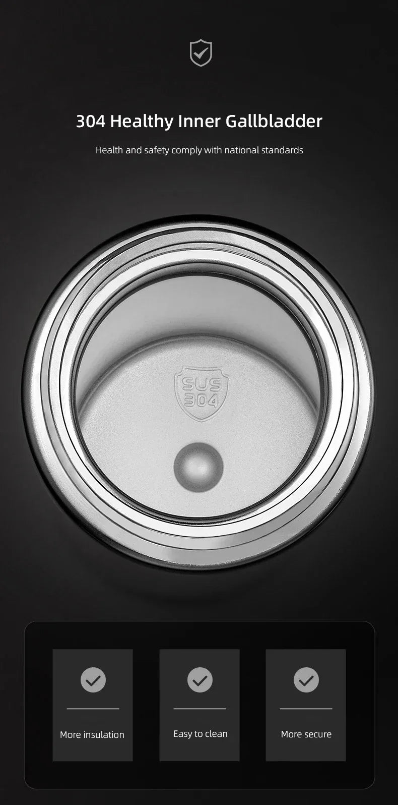 Jetour Smart Thermos Mug 500ML - White