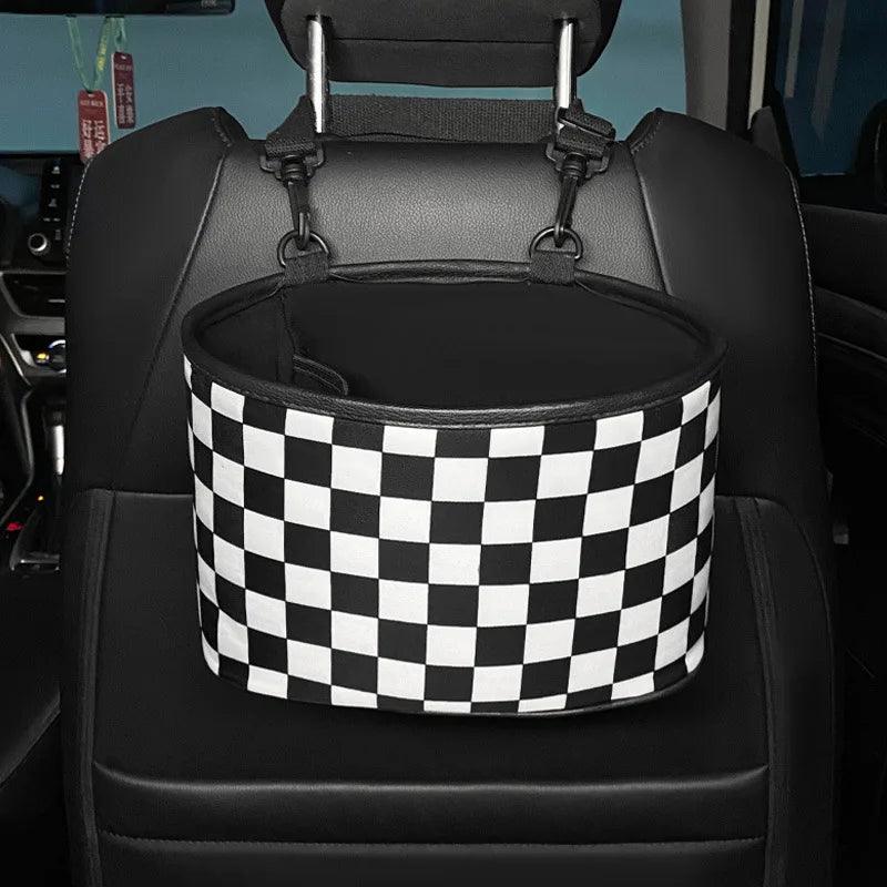 Premium Car Seat Back Storage Organizer with Trash Compartment
