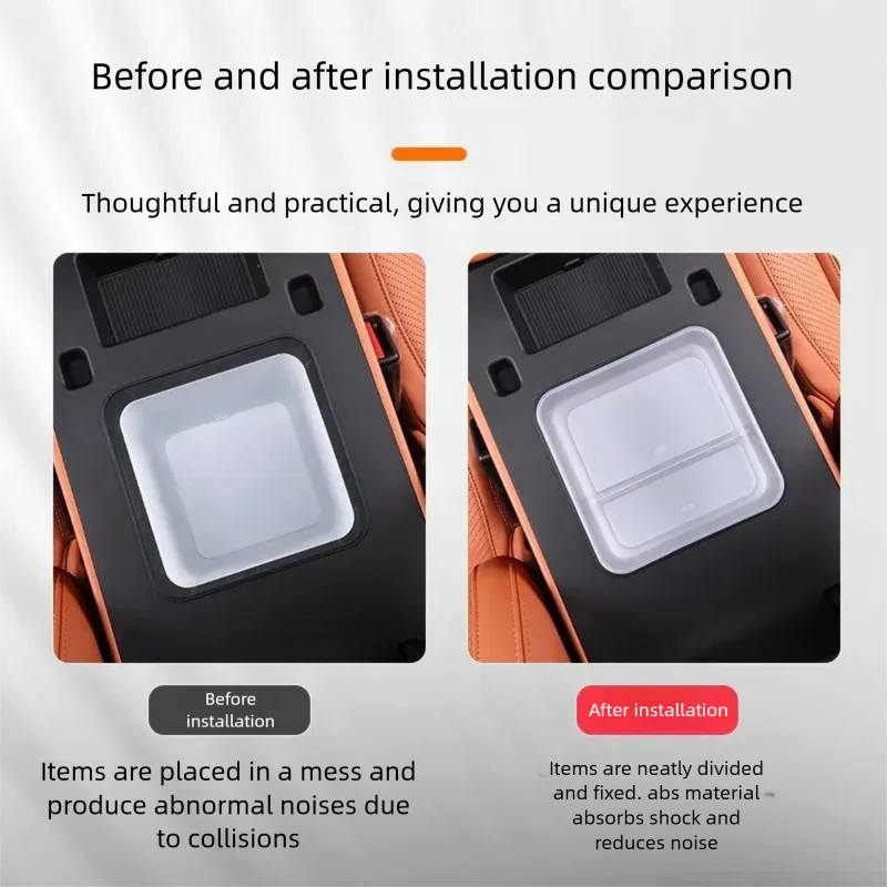 BYD Ti7 Centre Console Armrest Storage Organiser