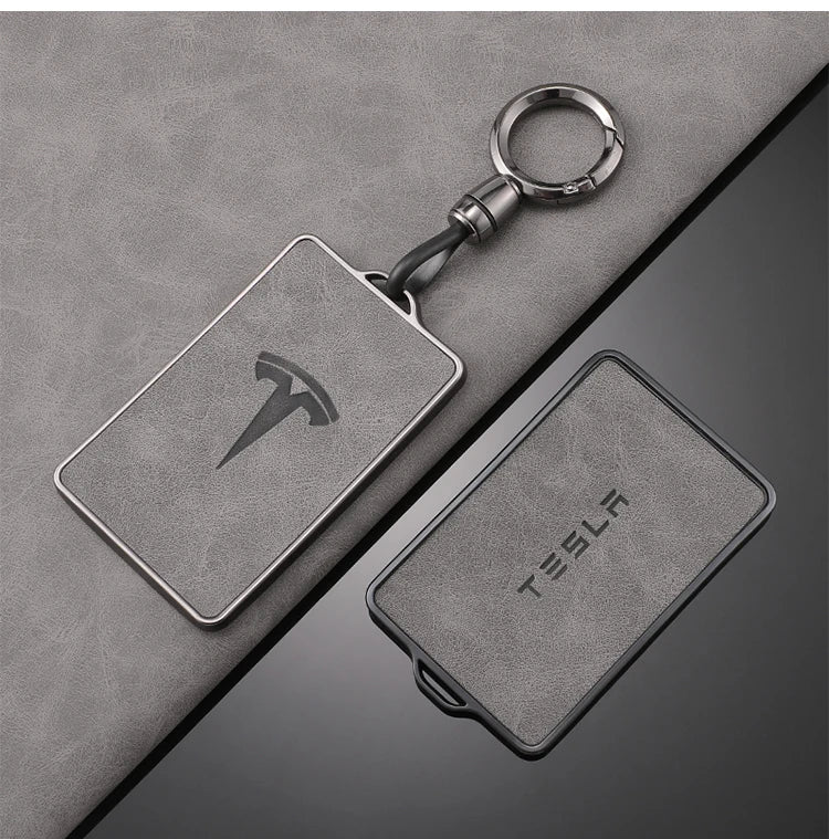 TPU Leather NFC Key Case Cover Tesla Model 3 S X Y Protection