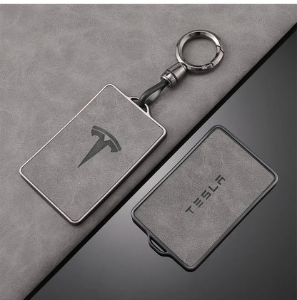 TPU Leather NFC Key Case Cover Tesla Model 3 S X Y Protection
