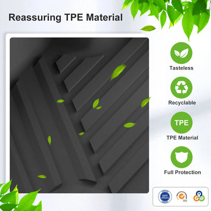 TPE 3D Floor Mats for Chery Jaecoo 5 EV RHD 2025-2026 Black Set