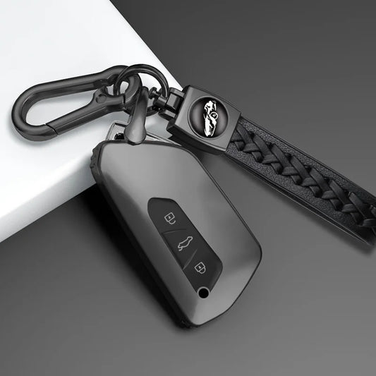 VW Golf 8, Cupra & Seat Leon Soft TPU Key Case with Lanyard