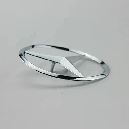 Mercedes-Benz 3D Star Rear Trunk Emblem Badge - Matte Black / GLS X167 97mm