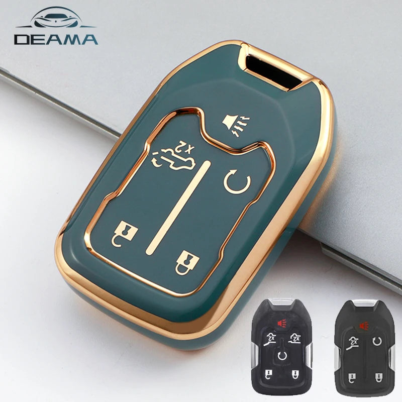 Chevrolet Silverado & GMC Sierra TPU Key Fob Cover