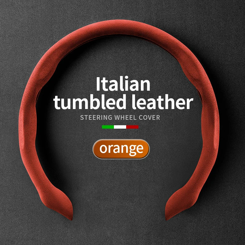 Suede Anti-Slip Ultra-Thin  Universal Steering Wheel Cover