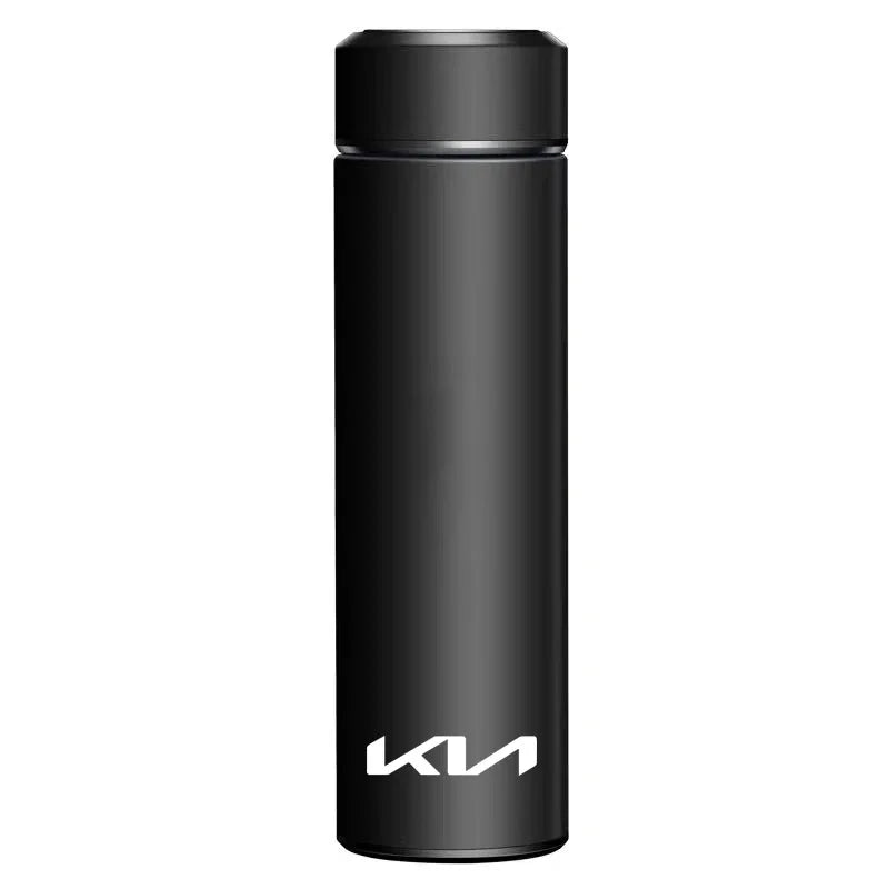 Kia Insulated Cup & Automatic Folding Umbrella - D-Black