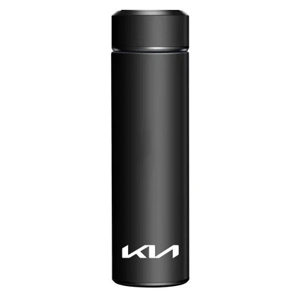 Kia Insulated Cup & Automatic Folding Umbrella - D-Black