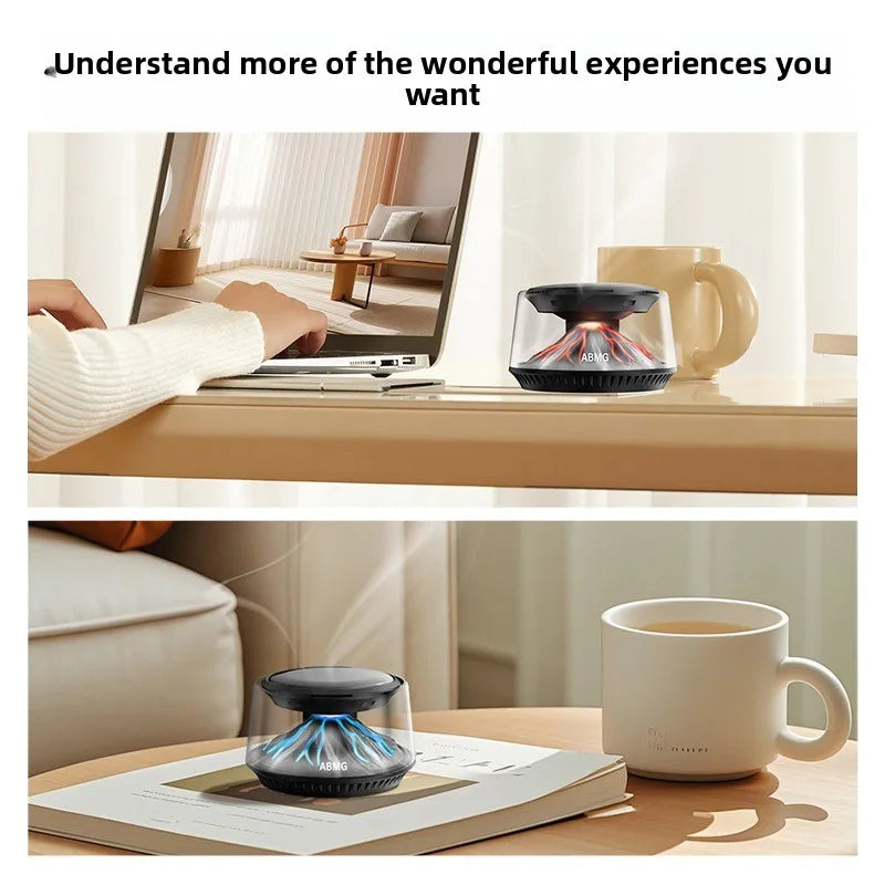 Solar Car Diffuser with 360° Mirror Mount
